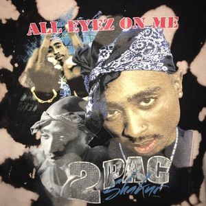 Shirts - TUPAC - VINTAGE ALL EYEZ ON ME T-SHIRT Shirts - TUPAC - VINTAGE ALL EYEZ ON ME T-SHIRT